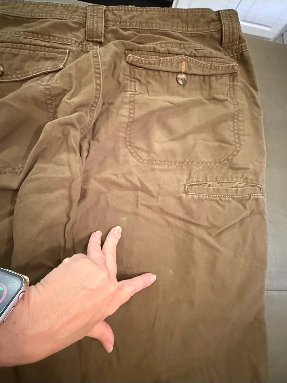 Utility Workwear Hiking Canvas Pants Gorpcore Outdoor Rugged Brown Cotton‎ 40x32